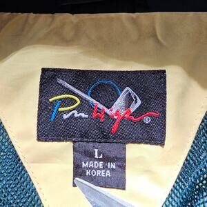 Vintage Pin High Old Money Men's L Golf Windbreaker 90s Mint